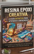 Resina Epoxi Creativa – Guía Digital para Emprender y Ganar Dinero